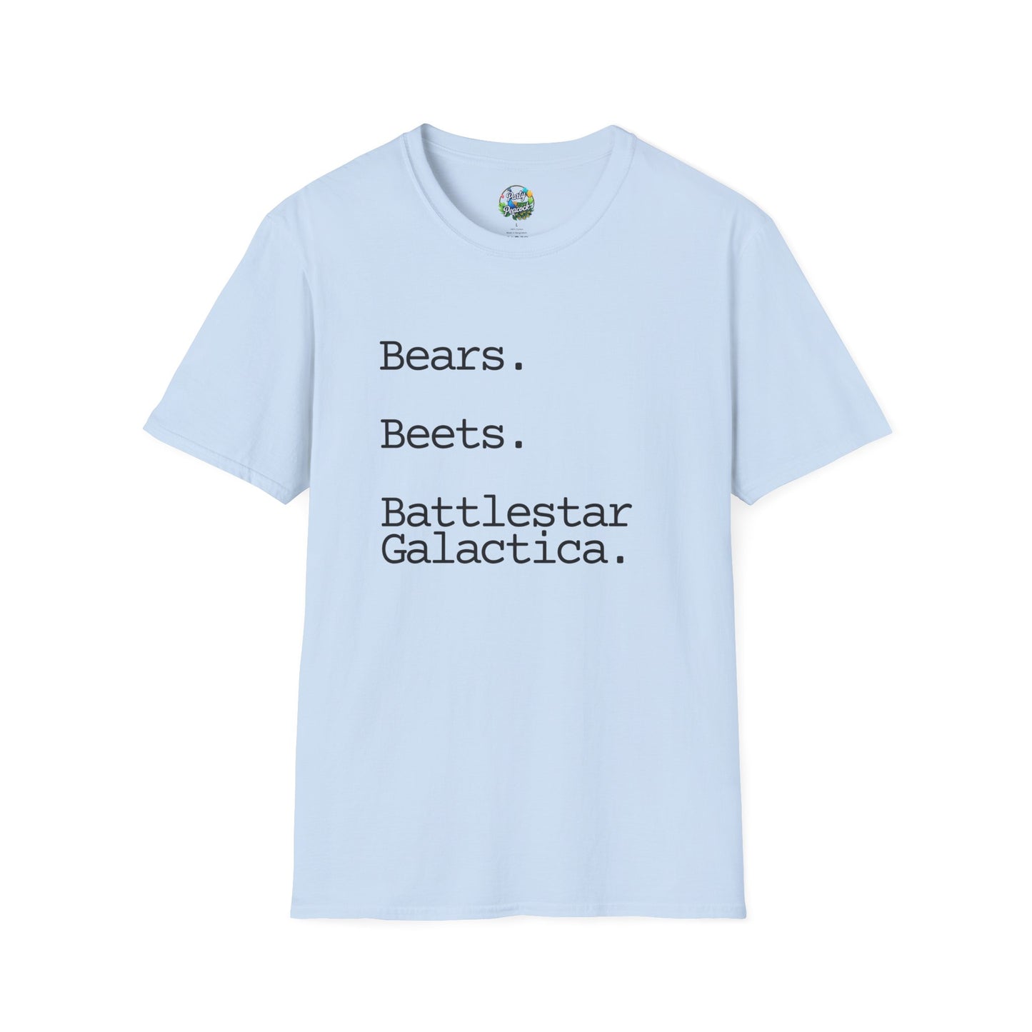 Bears. Beets. Battlestar Galactica.