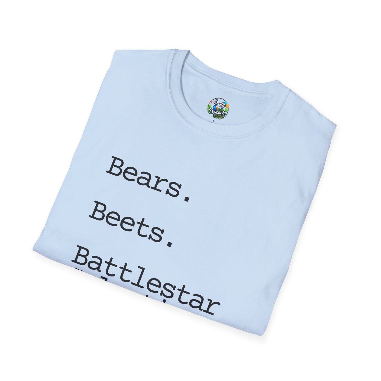 Bears. Beets. Battlestar Galactica.