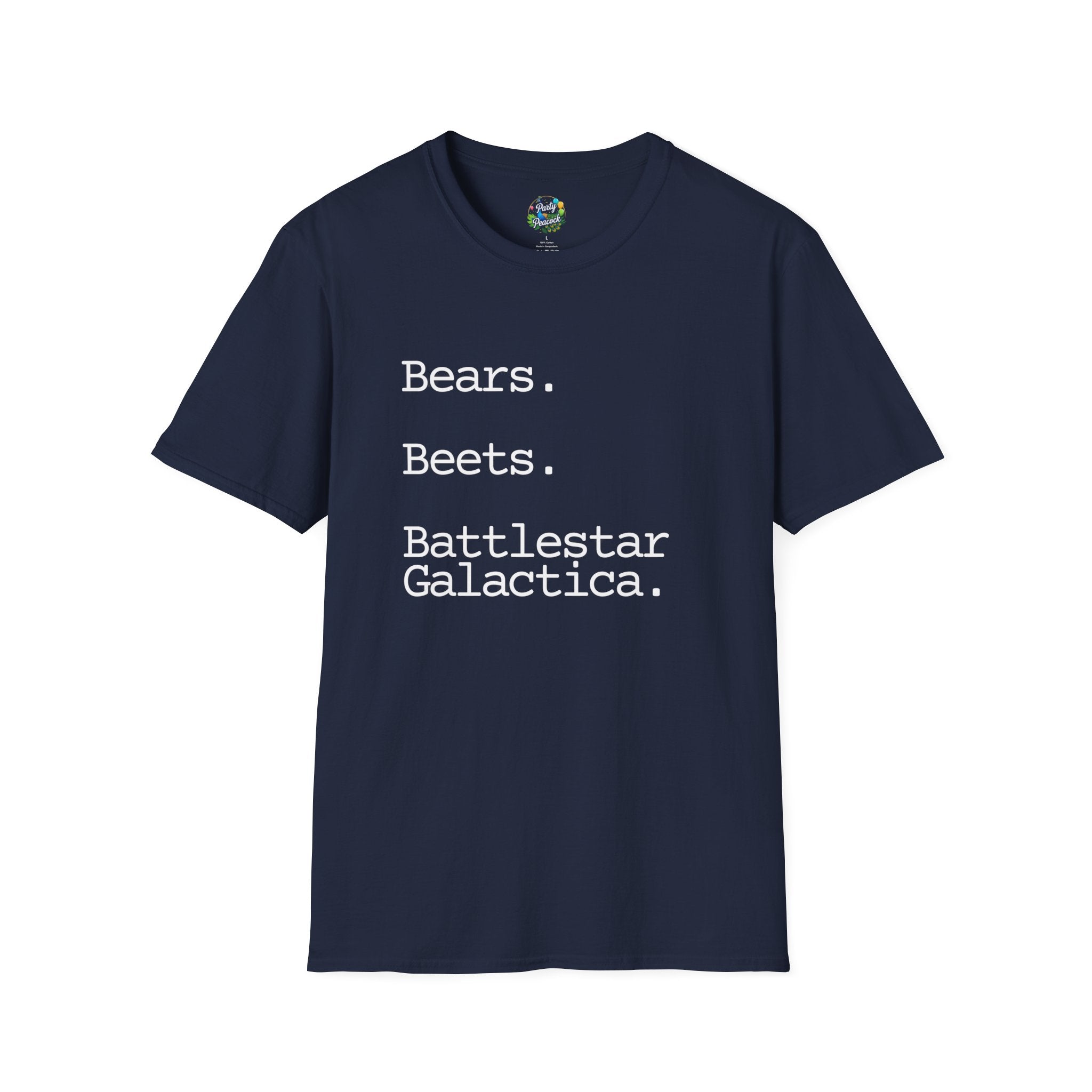 Bears. Beets. Battlestar Galactica.