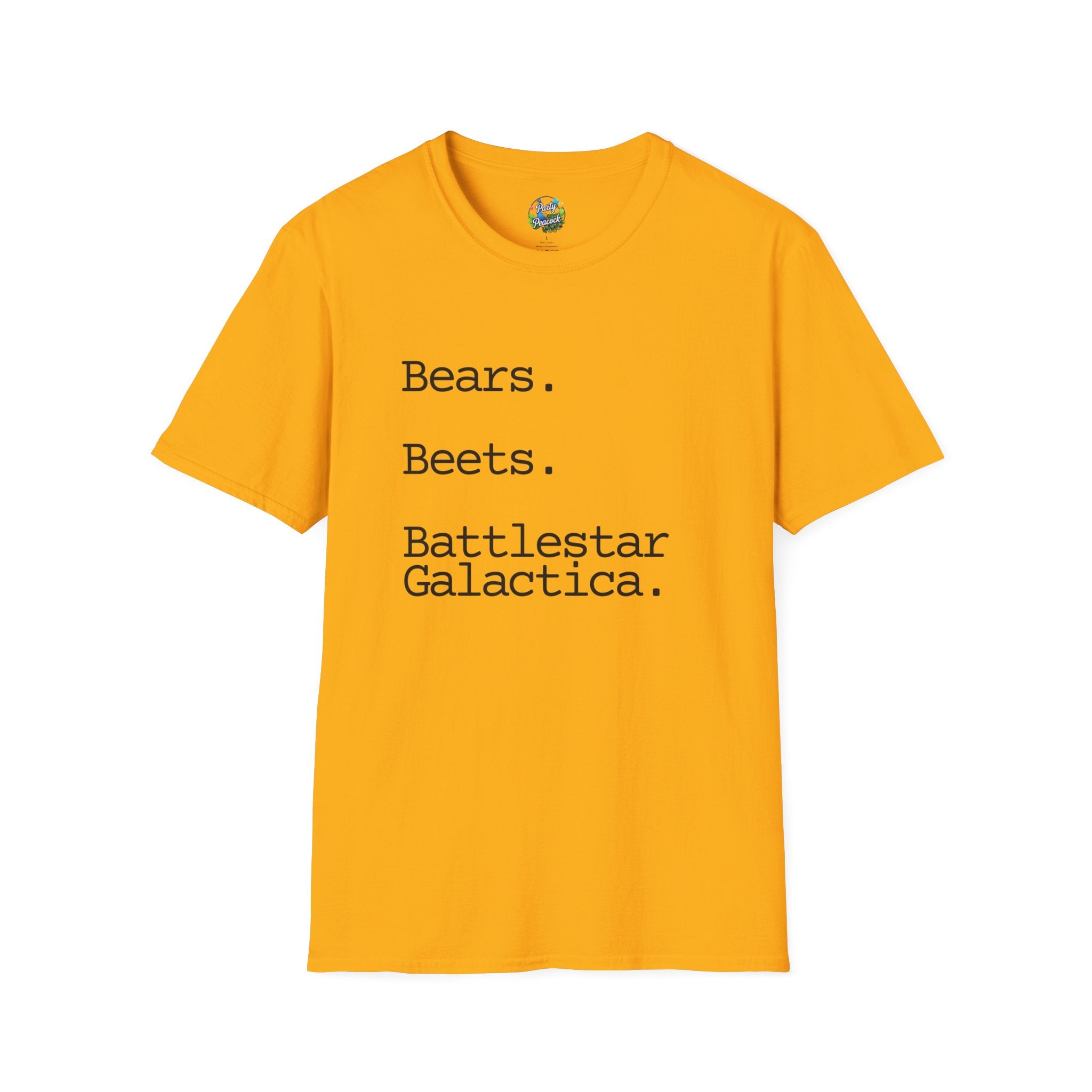 Bears. Beets. Battlestar Galactica.