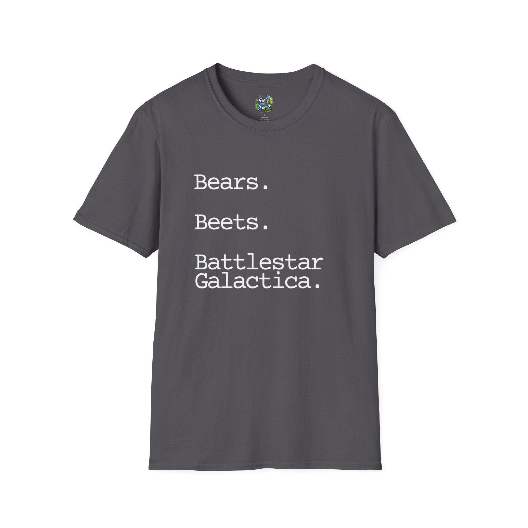 Bears. Beets. Battlestar Galactica.
