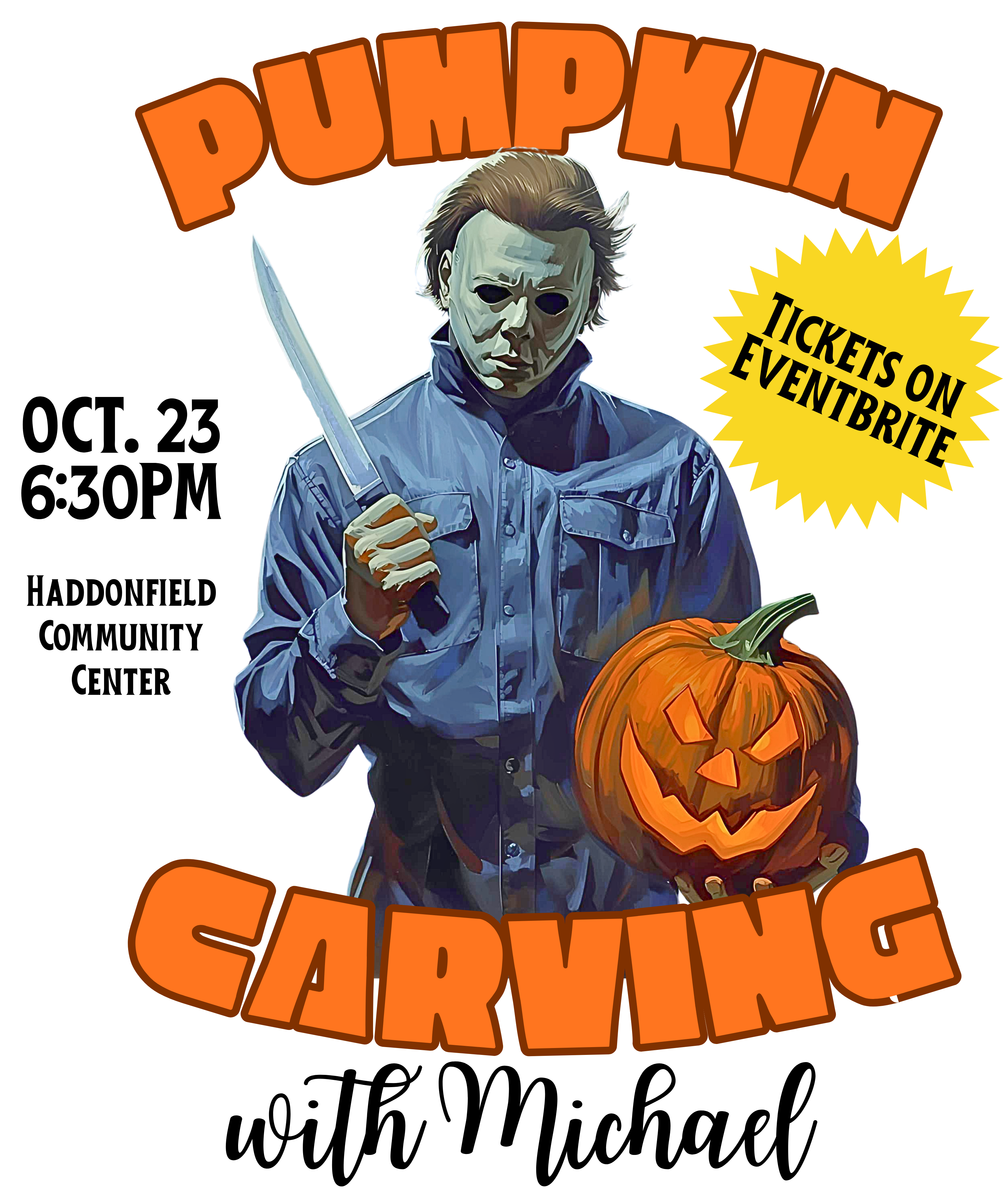Pumpkin Carving with Michael