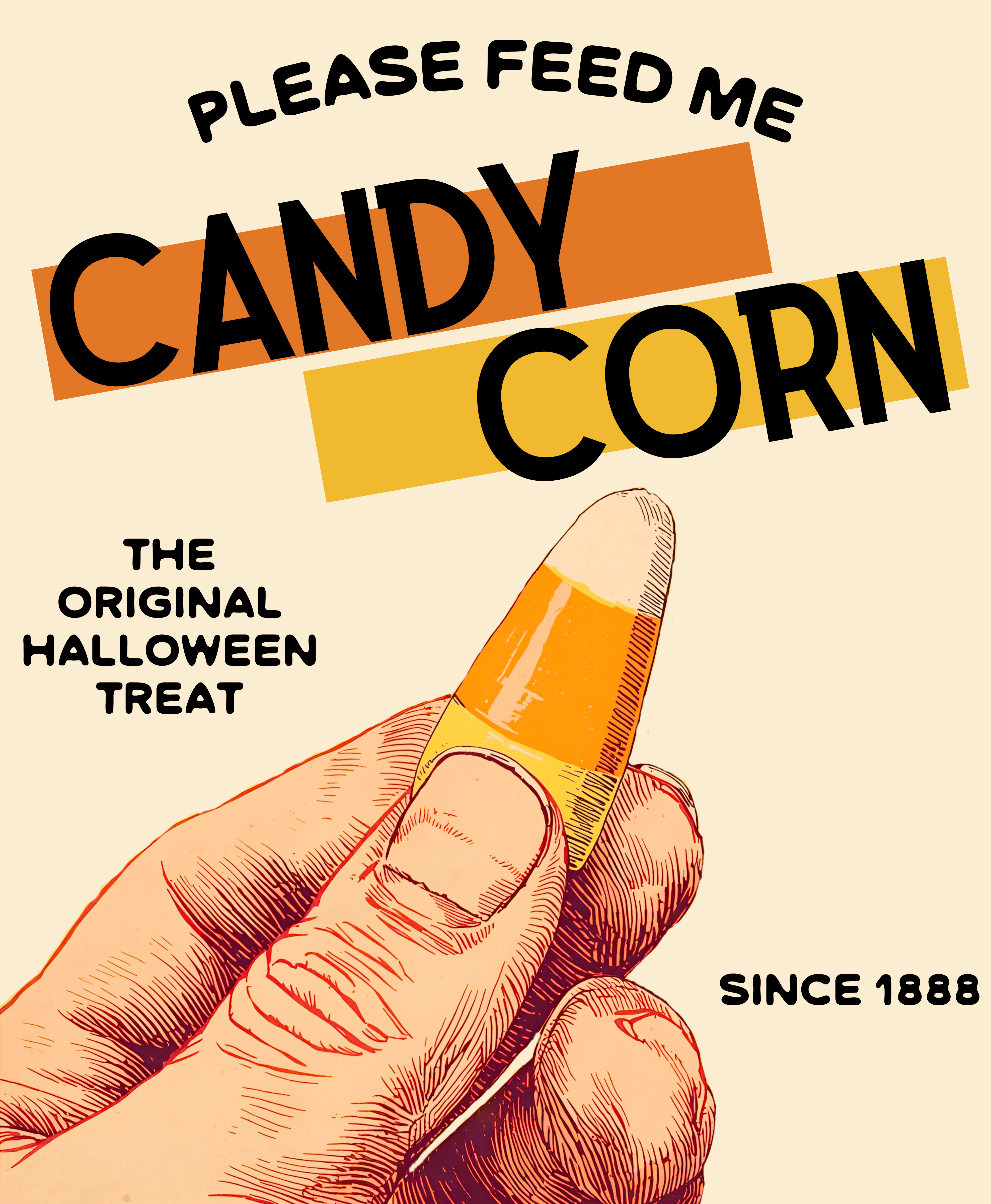 Vintage Candy Corn