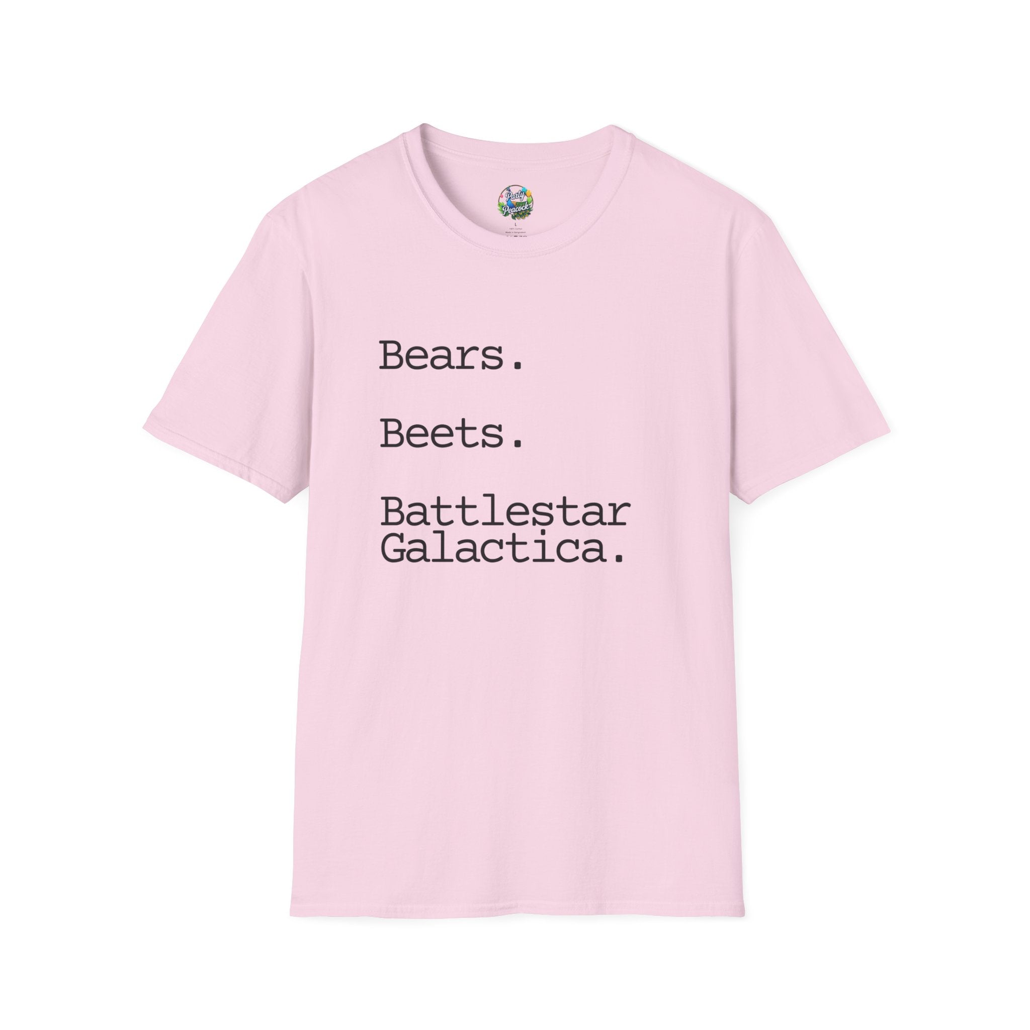 Bears. Beets. Battlestar Galactica.