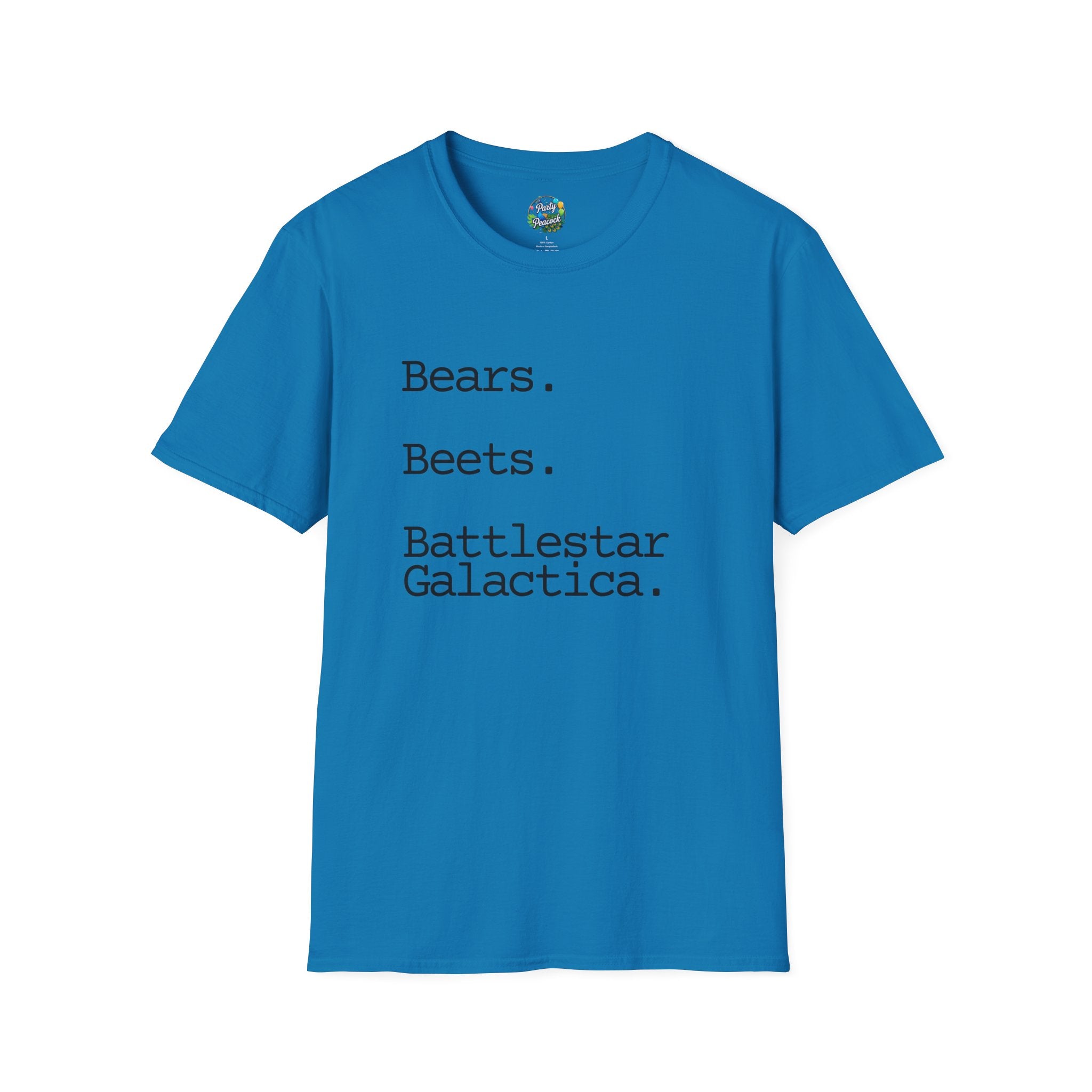 Bears. Beets. Battlestar Galactica.