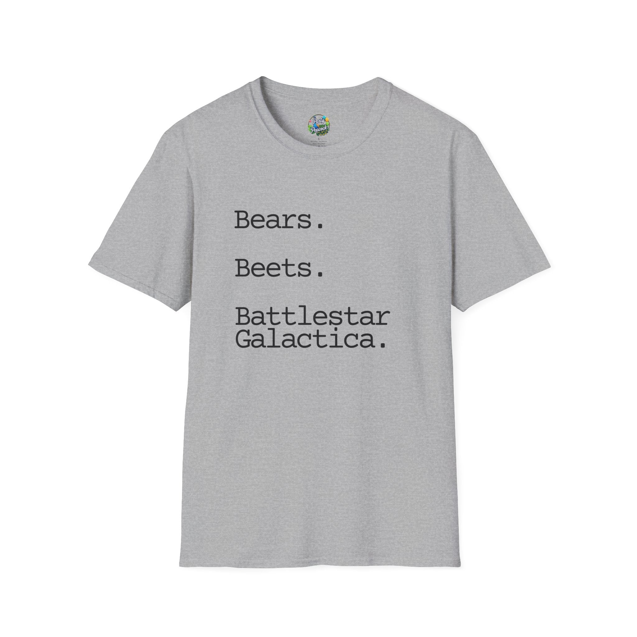 Bears. Beets. Battlestar Galactica.