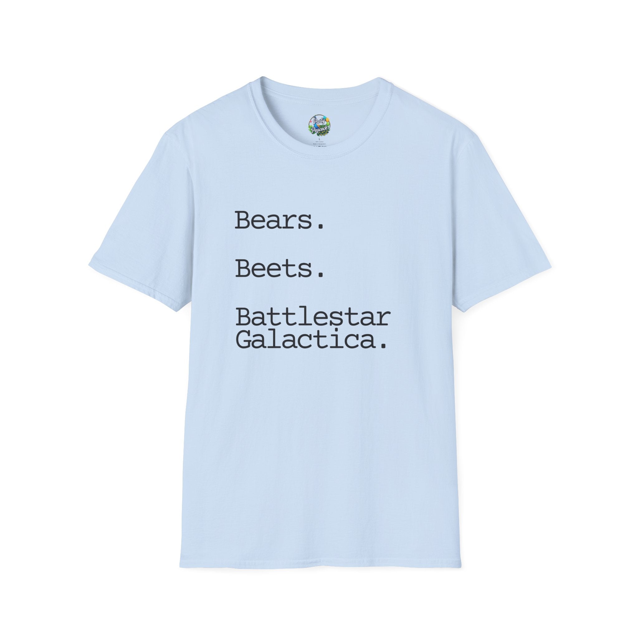 Bears. Beets. Battlestar Galactica.