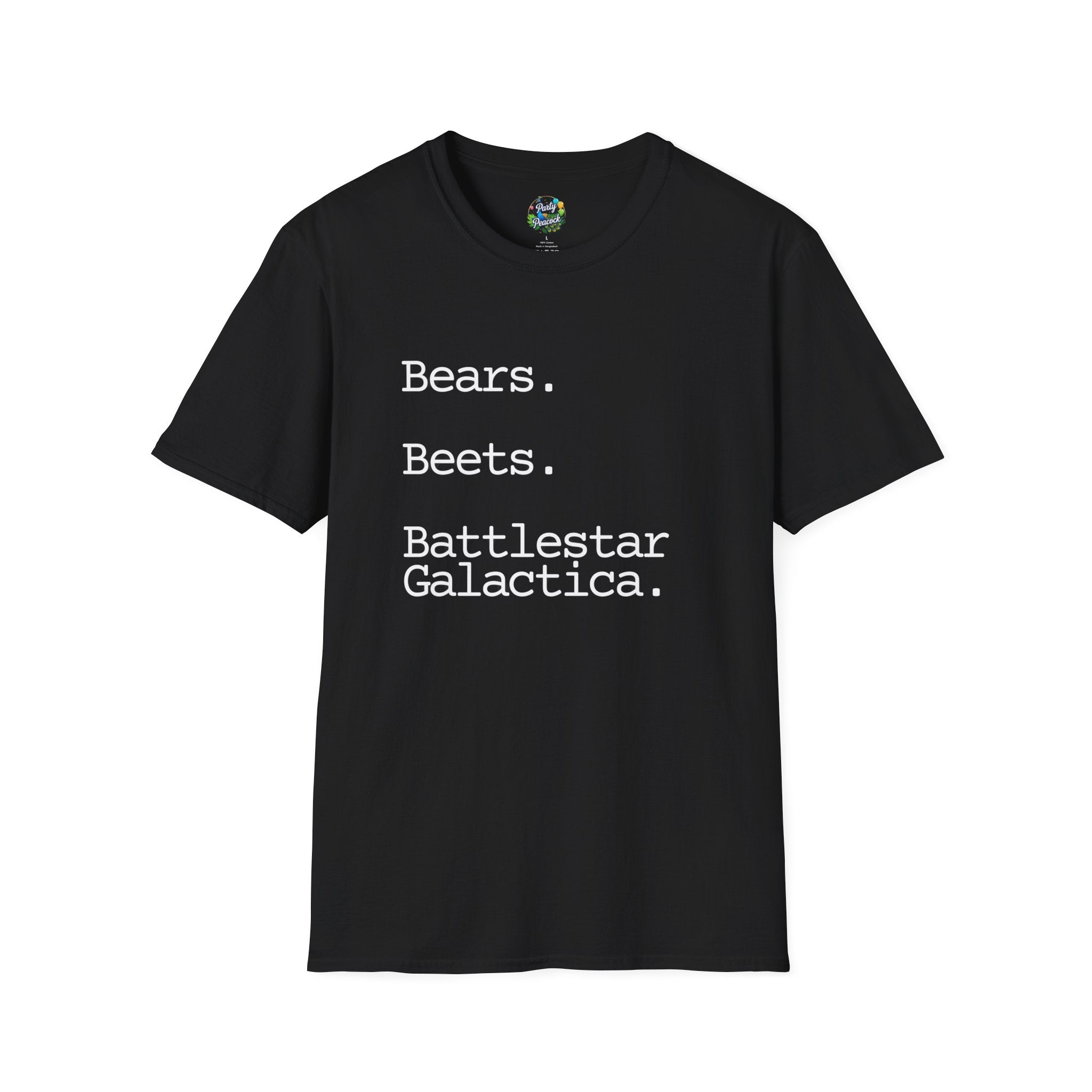 Bears. Beets. Battlestar Galactica.
