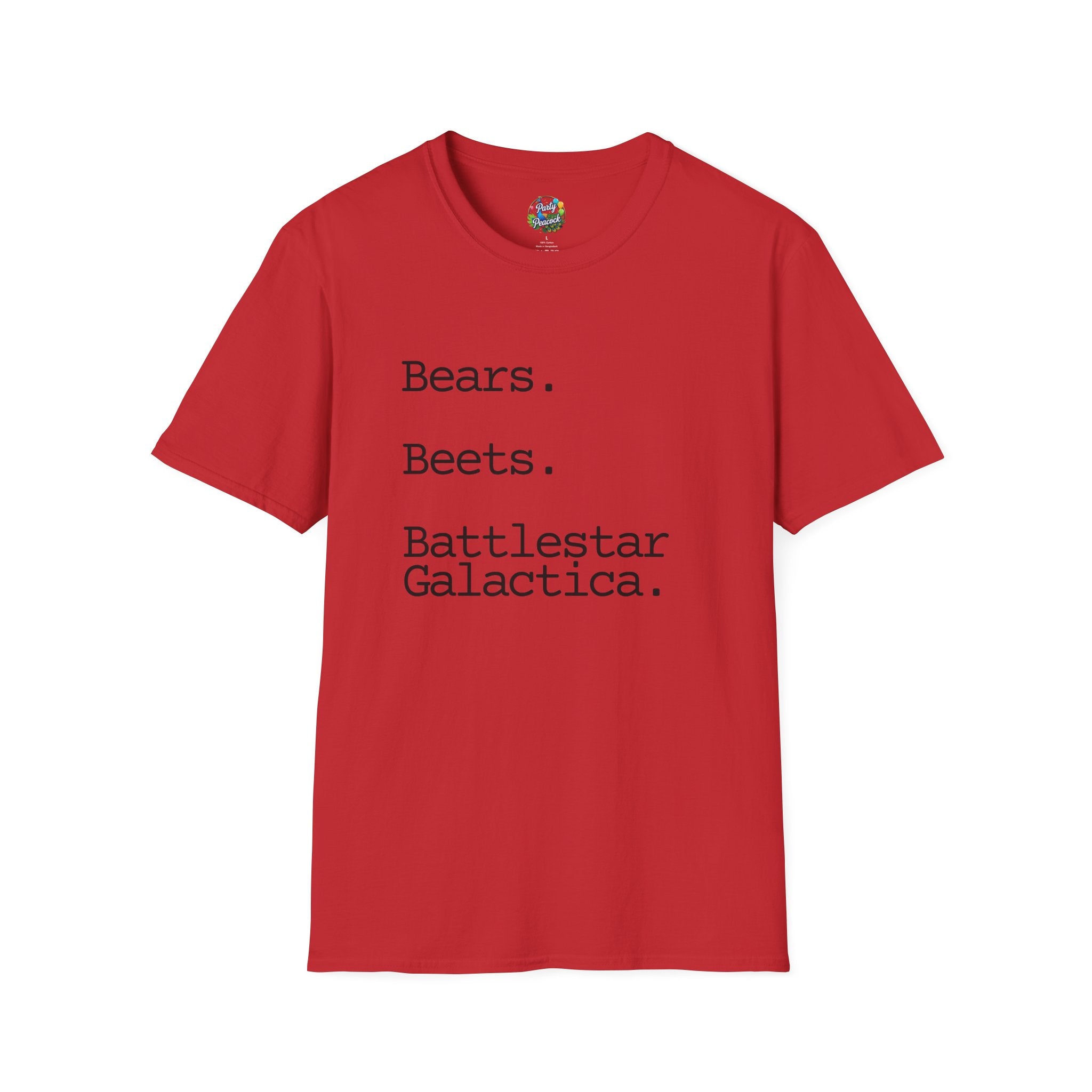 Bears. Beets. Battlestar Galactica.